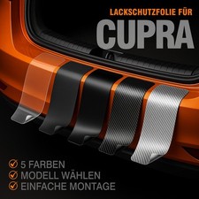 Lackschutzfolie für CUPRA ✓ Ladekantenschutz Kantenschutz Folie mit Zubehör