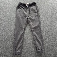 Levis Jogger Pants Boys Medium Gray Nylon Stretch Lightweight Casual Athletic