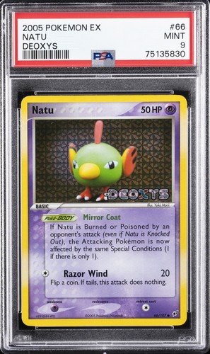 Natu graded PSA 9 for sale on eBay