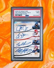 2009 SP SIGNATURE SIGNATURE FOURS ADDAI-JONES-JOHNSON-LYNCH JJAL /15 26k+ Ru Yds