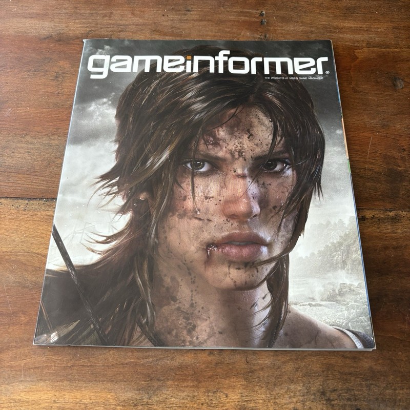 Game Informer Mag Issue #235 July 2012 – Tomb Raider Exclusive Cover  Lara Croft