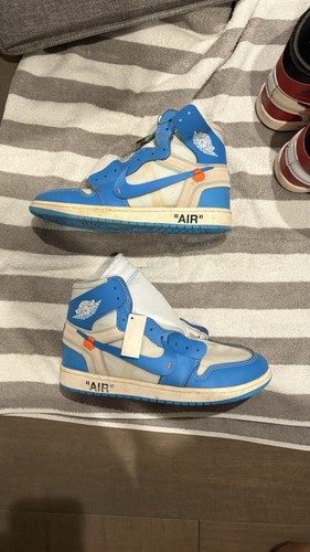 Off-White X Jordan 1 High “UNC” Size 11