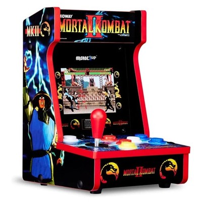 Arcade1Up Mortal Kombat II Countercade Countertop Arcade Machine with 3 Games