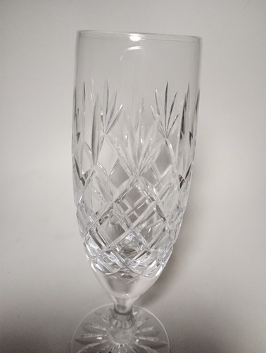 Thomas Webb Warwick Crystal Cut Short Stem Champagne Flutes x 2 - Picture 5 of 13