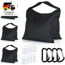 ABCCANOPY Sandsack 4 St&uuml;ck, Gewichtssack f&uuml;r Fotografie Schwarz, 11 kg, 26x23 cm