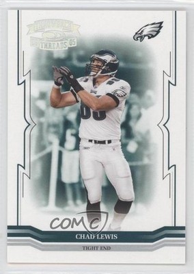 2005 Donruss Throwback Threads Silver Holofoil 92/150 Chad Lewis #109 0a1