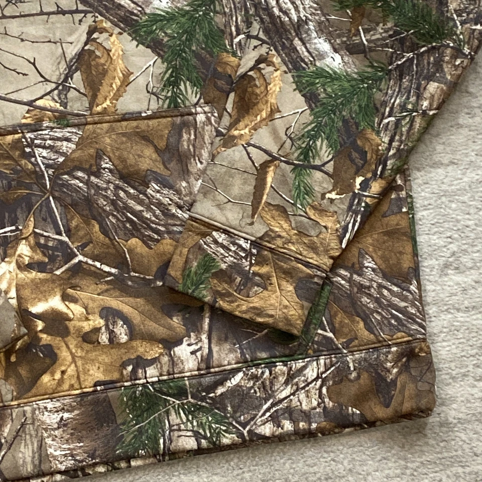 Under Armour Camuflaje Caza Sudadera con Capucha Mediana Marrón Peces Senderismo Rendimiento Hombres Foto 2 de 4