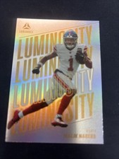2025 Luminance Luminosity Malik Nabers #LUM-MNS SSP CASE HIT Giants 251147