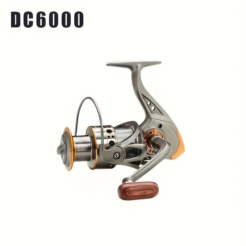 2000-7000 Series Fishing Reel Spinning Fishing Reel Bearings 5.2:1 Gear Ratio