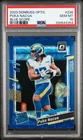 2023 Donruss Optic Puka Nacua Rated Rookie Blue Scope PSA 10 Low Pop RAMS RC WR