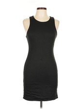 Fashion Nova Women Black Casual Dress L