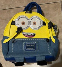 Loungefly Otto Minions Mini Backpack Bag Universal Studios NEW w/ Tag