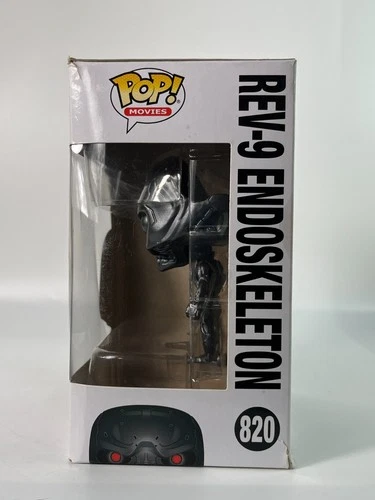 Funko Pop Movies Terminator Rev-9 Endoskeleton #820 "check photo"