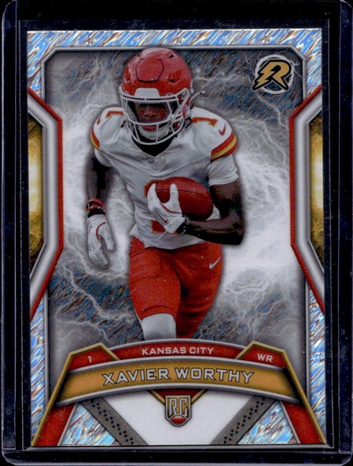 2024 Topps Resurgence Xavier Worthy RC Silver Static Rookie #143