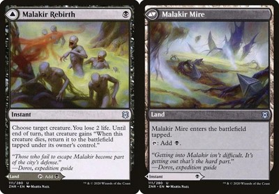 Malakir Rebirth // Malakir Mire ZNR NM MTG