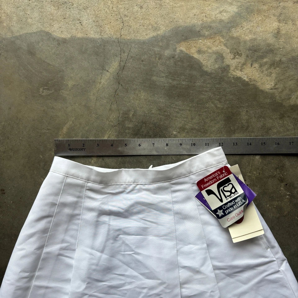 Nike Court Tennis Yoon Skirt Women's Medium White Pleated Athletic Mini Skirt - Image 4 of 4
