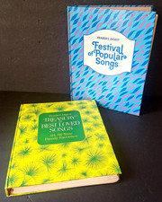 Vintage 70s Songbooks Readers Digest Set of Two Best Loved and Popular Songs