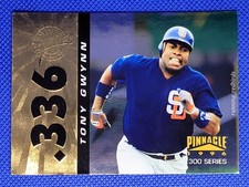 1996 Pinnacle Foil .300 Series Tony Gwynn #336 Padres HOF - 10+ Items Ship FREE!