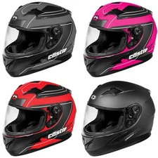 Youth Castle X Full Face Helmet DOT Approved - Single Lens Kids Boys Girls CX360