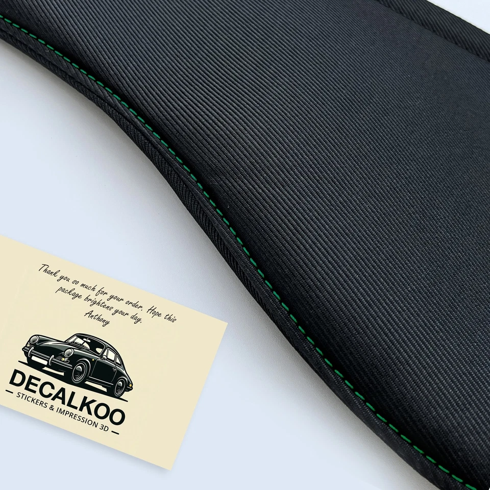 Fodere Recaro Golf 3 MK3 GTI VR6 – Cuciture Verdi – Kit 2 pezzi - Immagine 2 di 4