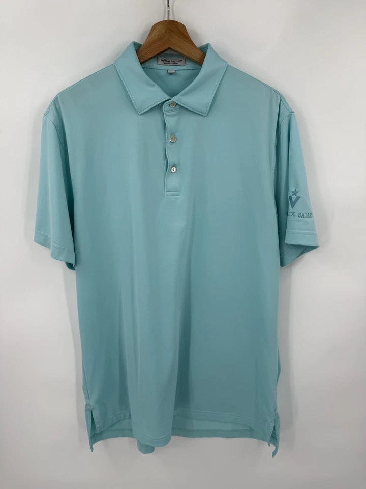 Camisa polo masculina Peter Millar Veritex Bank Championship conforto verão média - Imagem 2 de 4