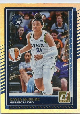 2025 Panini Donruss WNBA Silver Holo #28 KAYLA MCBRIDE LYNX