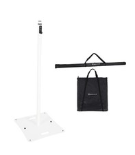 Rockville RLF2 WHITE 10 Foot Solid Base Speak...