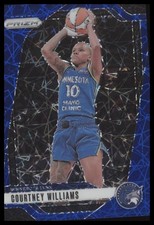 2024 Panini Prizm WNBA #79 Courtney Williams Blue Velocity Prizms