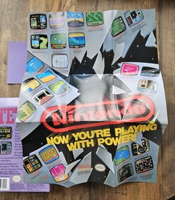 Tetris (Nintendo NES, 1989) BOX POSTER & PAPERS ONLY - No Game - EC!