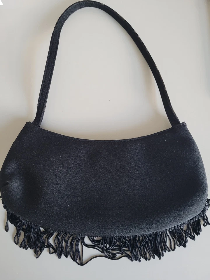 GUESS Fringe Shoulder Evening Bag Clutch - Image 3 of 4