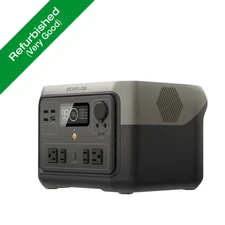 EcoFlow RIVER 2 Max 512Wh Portable Power Station LFP Generator Refurbished