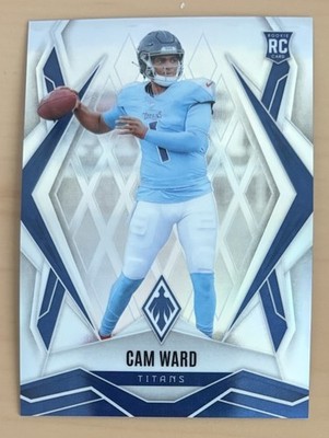 2025 Panini Phoenix Cam Ward Rookie Silver #194 Tennessee Titans