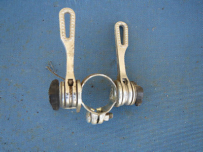 Levier De Vitesses Vintage Sachs Huret Pour Tube Diagonal (downtube) - Avec Câble Et Collier De Guidage - France