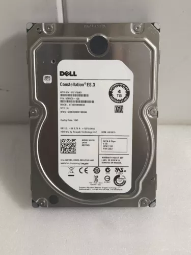 DELL 09PR63 9PR63 ST4000NM0033 4TB 7200RPM 128MB SATA 6Gb/s 3.5" Hard Drive