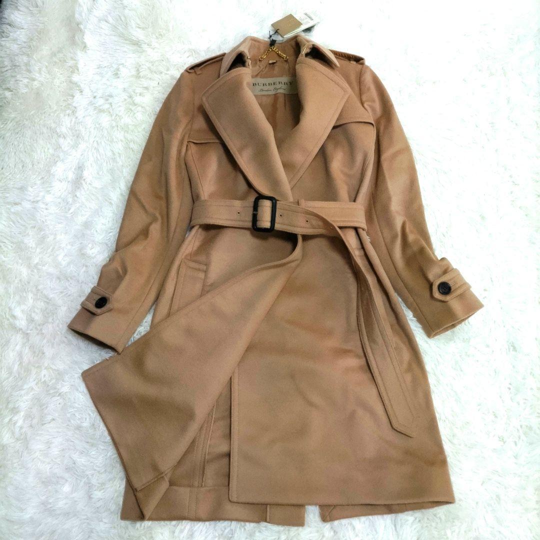 Burberry Wool Cashmere Tailored Coat Unused Size M Tag Attached
