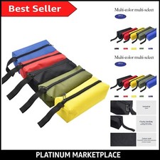 Small Tool Bag, 5pcs Mini Zippered Tool Pouch Canvas Waterproof Tool Hand Bag...