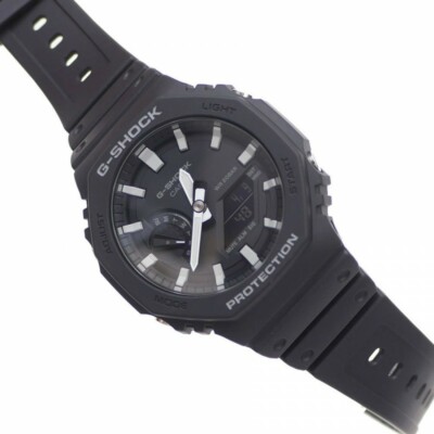 Casio G-SHOCK Carbon Core Guard GA-2100-1AJF Mens Watch Black