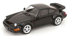 PORSCHE 911 (964) TURBO BLACK 1989 1:18 SCALE DIECAST MODEL LOVELY CLASSIC CAR