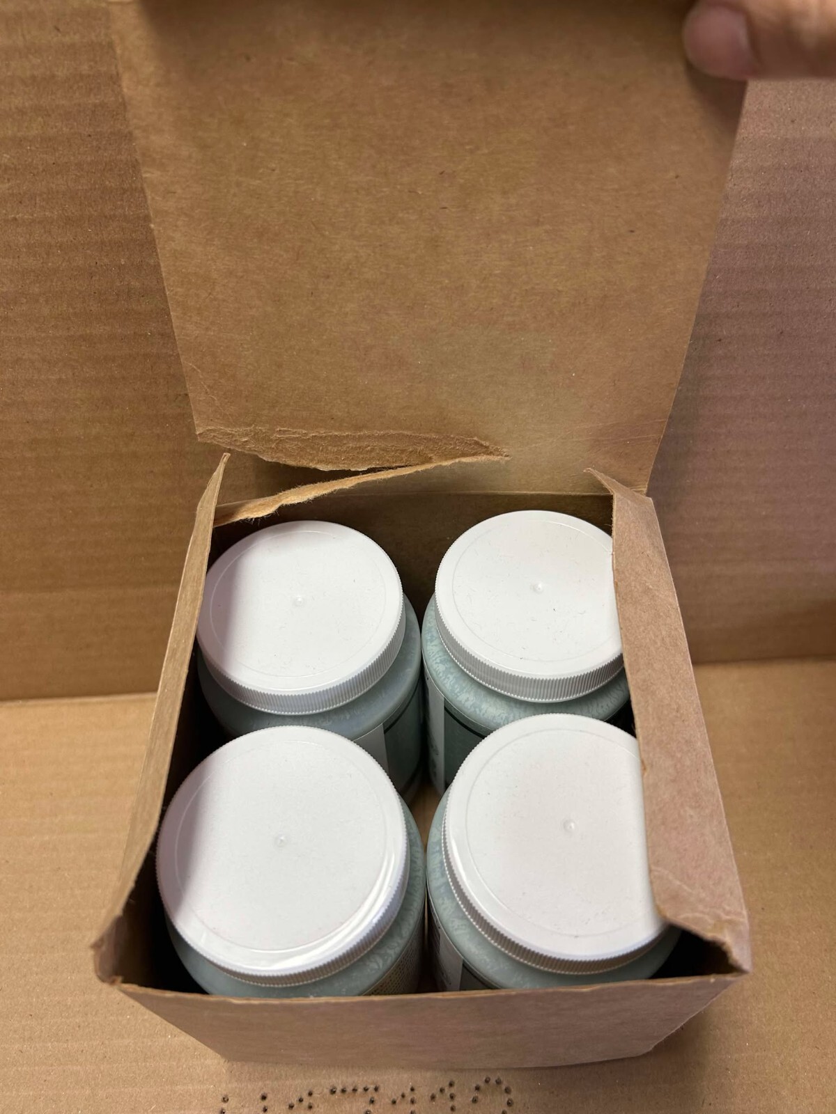 LOT OF 4 DecoArt Chalky Finish Ultra-Matte Chalk Paint Vintage 8 fl oz 236ml