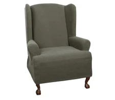 Maytex Mills Pixel Ultra Soft Stretch Wing Back Arm Furniture Cover 1 Piece