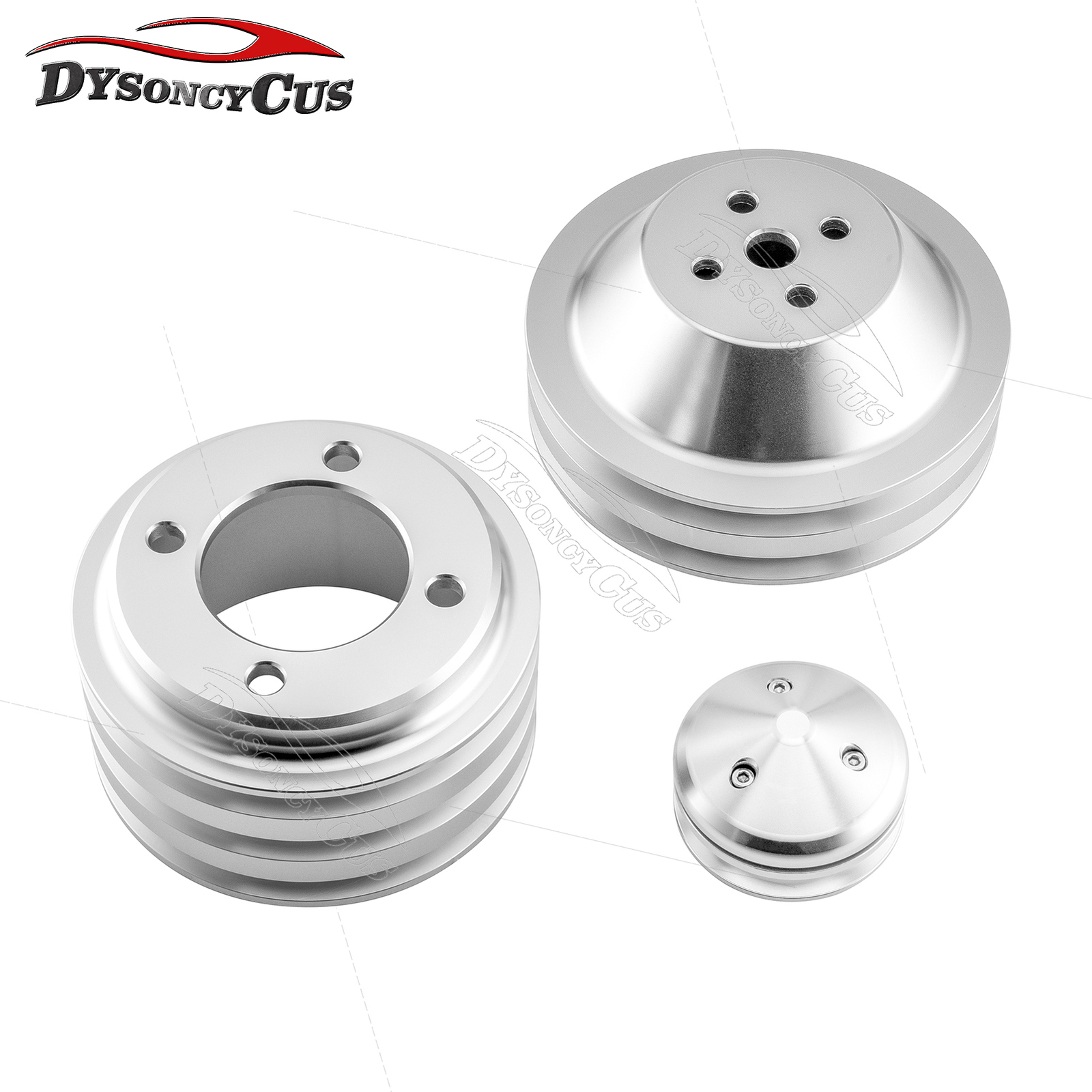 For SBF Crankshaft &Alternator & Alternator VBelt Pulley Kit 302 351W