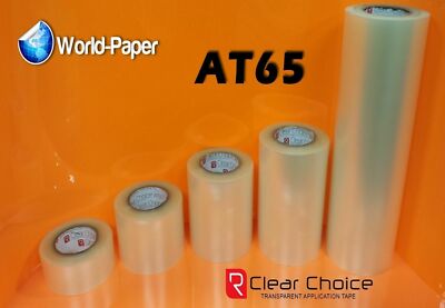 Application Transfer Tape Vinyl Plotter Cut R-Tape Aplitape Clear (12'' x 100yds)
