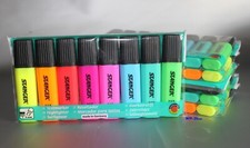 Soennecken Textmarker 2-5mm farbig sortiert Keilspitze 6 St./Pack