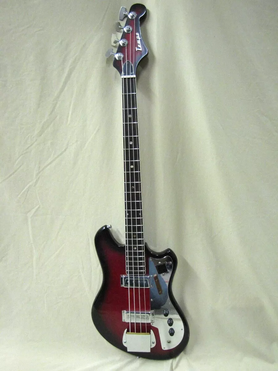 60s Tempo / Teisco Bass Guitsr...........Long Scale....Nice | eBay