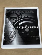 3 hole punch Service Shop Repair Manual 2002 Honda CB900F 919 CB900 Hornet