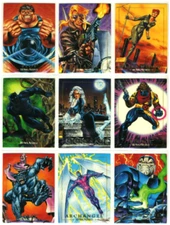1992 MARVEL MASTERPIECES BASE CARD SINGLES PICK & COMPLETE YOUR SET