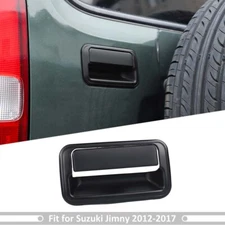 Mattle Black Tailgate Handle Decorative Cover for Suzuki Jimny 12-17 Accessories