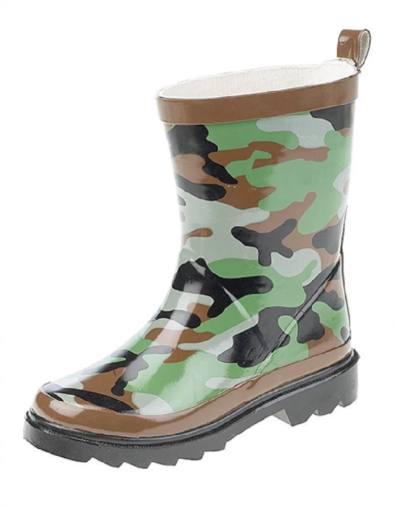 Kids clearance camo wellies