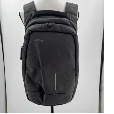 VGOAL Gray Laptop Travel Backpack 13.3 Inch Water Resistant Carry On Work Bag