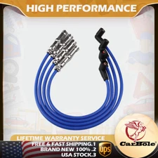 4Pack Spark Plug Ignition Wire Set 27588 For VW Beetle Bora Golf GTI Jetta SOHC